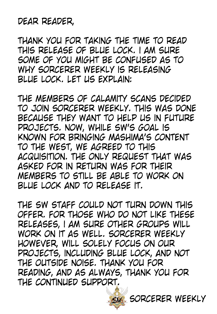 Blue Lock, Chapter 99 image 02